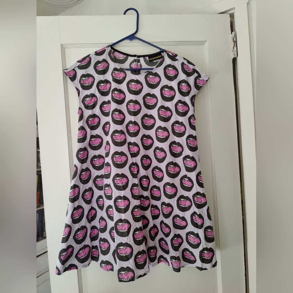 Nooworks retro mouths dress